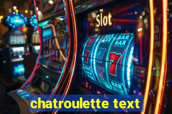 chatroulette text